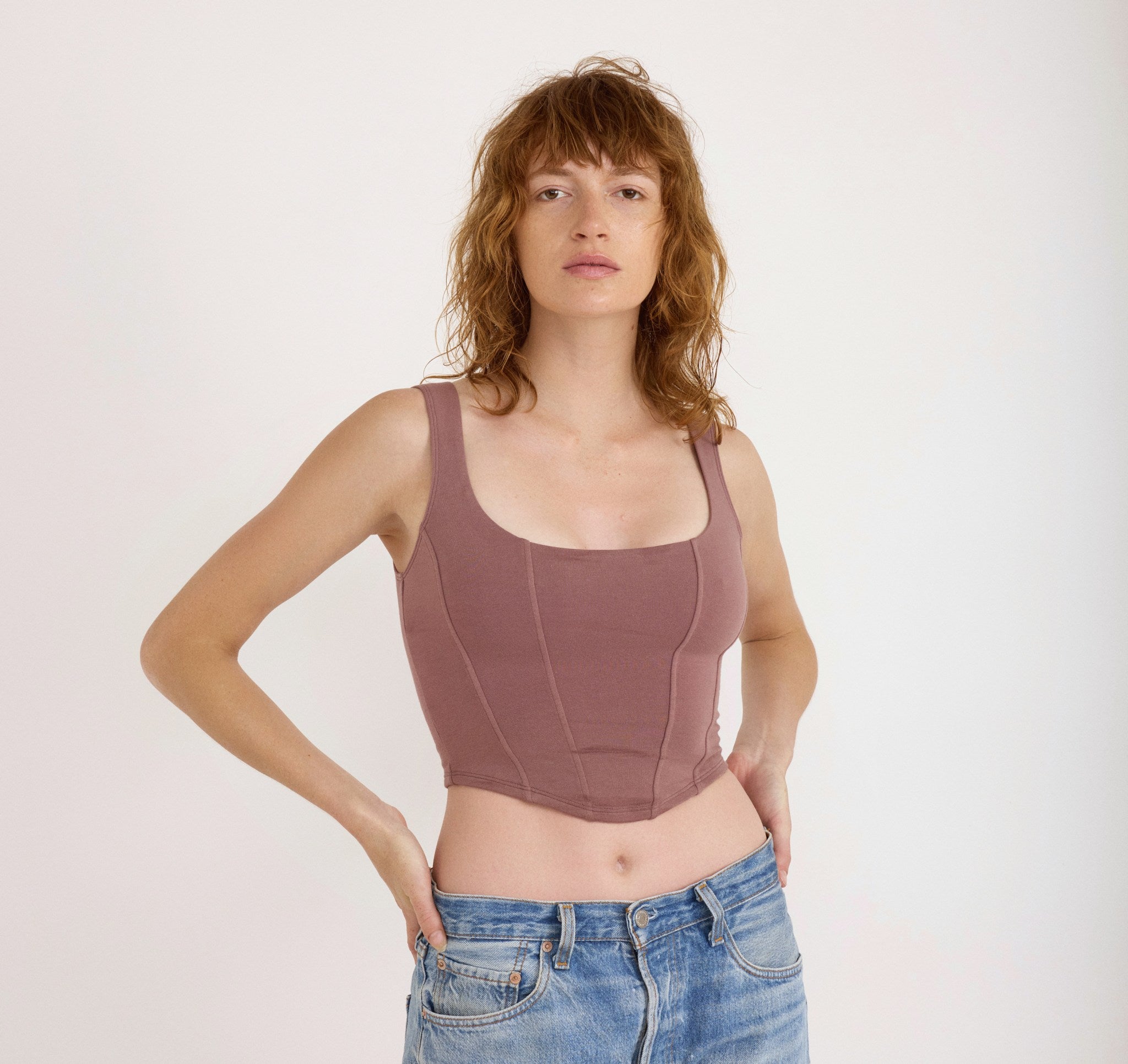 COTTON<br>Flex Corset Top