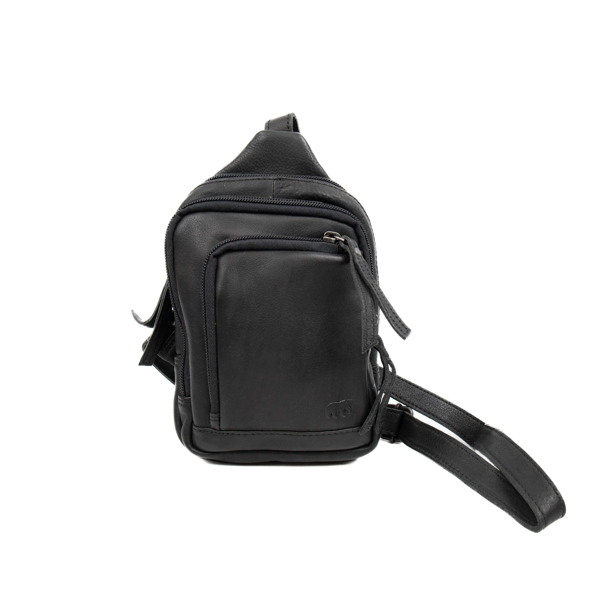 Bear Design Callisto Pelle Crossbody Tasje Kantinka Zwart CP2343