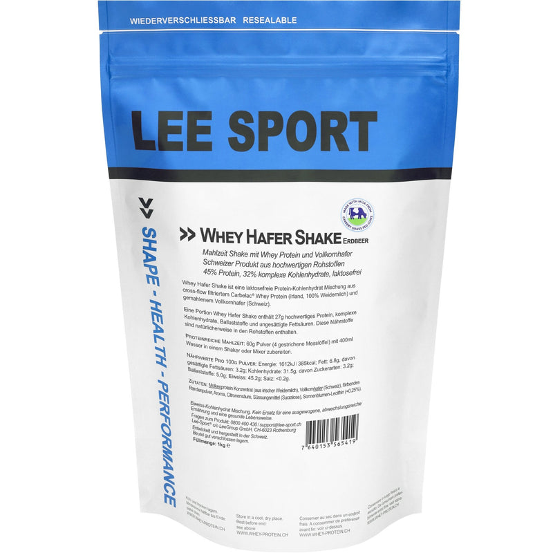 Whey Hafer Shake