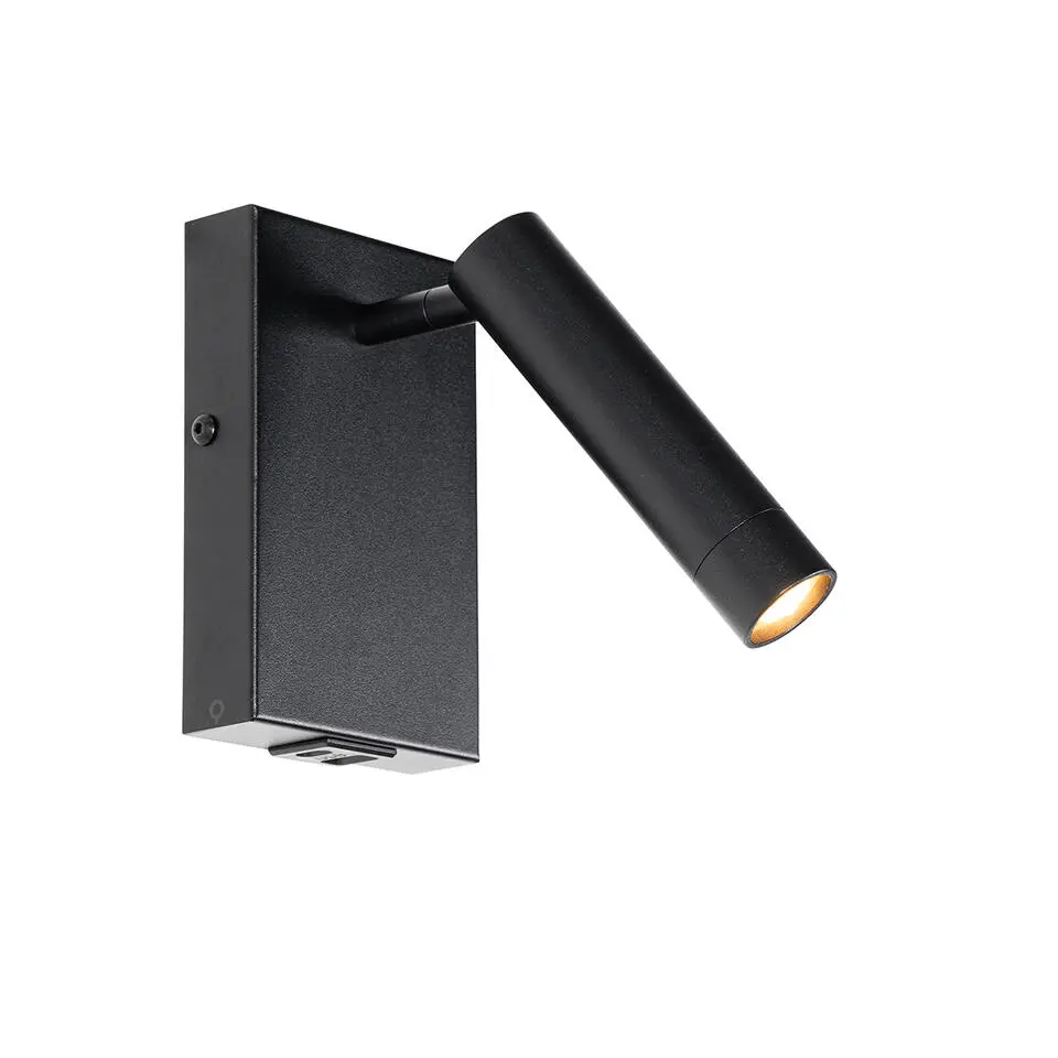 Qazqa professional wandlampen croft zwart g9