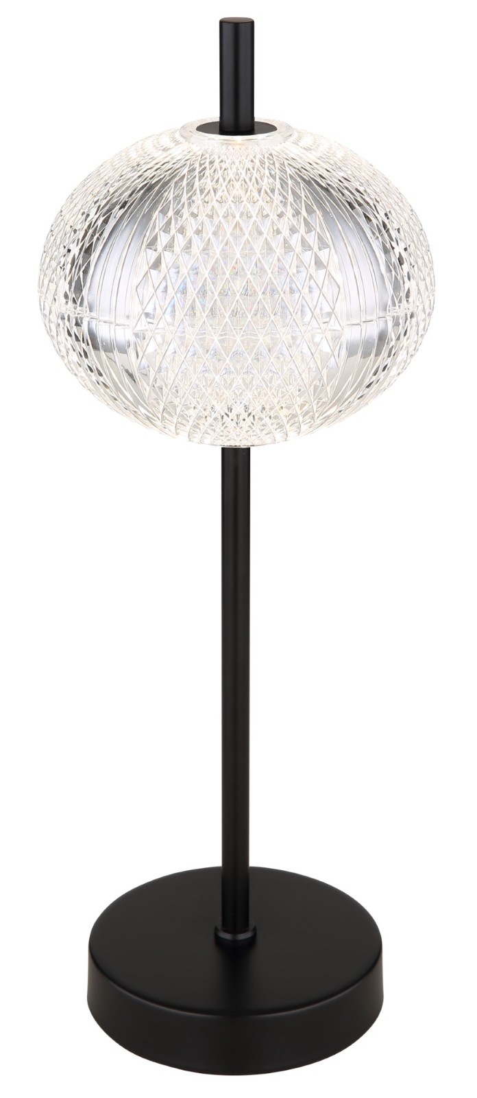 LED-Tischleuchte - schwarz matt - 40 cm - Memoryfunktion