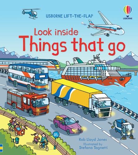 Look Inside Things That Go - Look Inside (Board book)