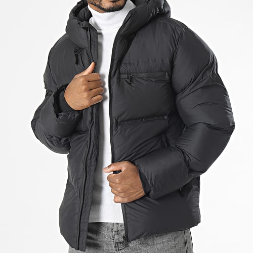 Doudoune Capuche Noir
