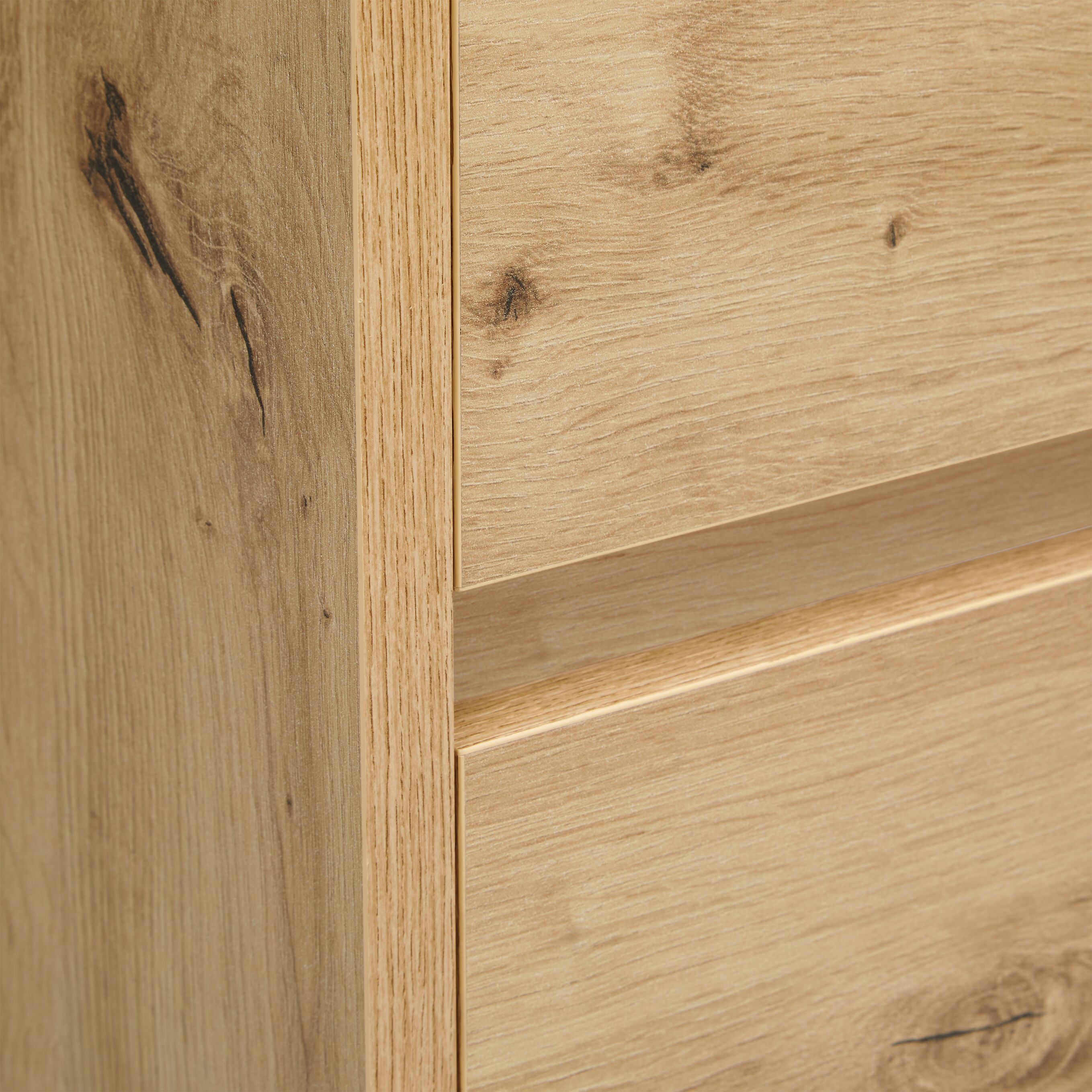 SIERRA Hochschrank - Eiche / B: 30.0 cm x T: 35.0 cm x H: 190.0 cm