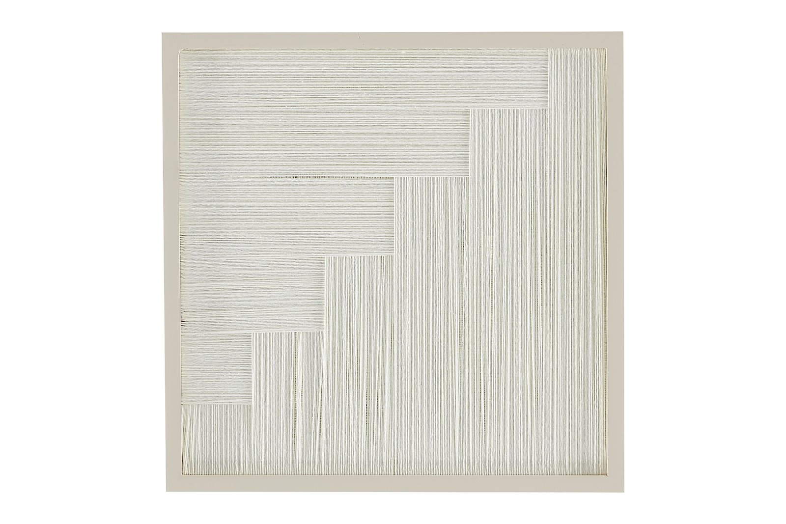 Filum bilde III Beige/offtwhite 40x40 cm, med beige ramme