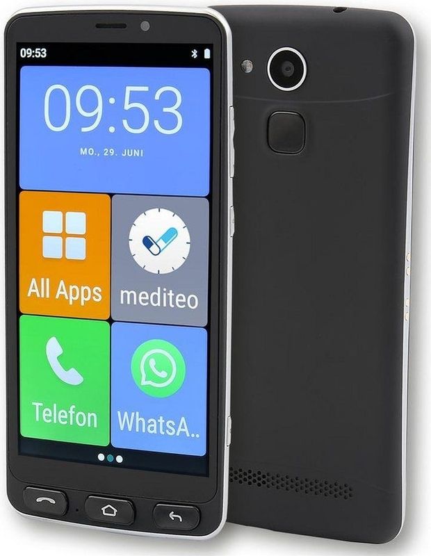 Olympia Smartphone Neo - 16GB - Zwart - 4G (LTE)