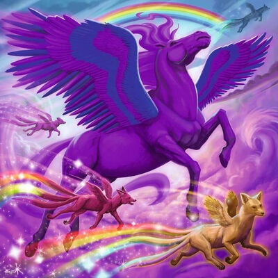Ravensburger Puslespill Mythical Majesty 3x49 Brikker