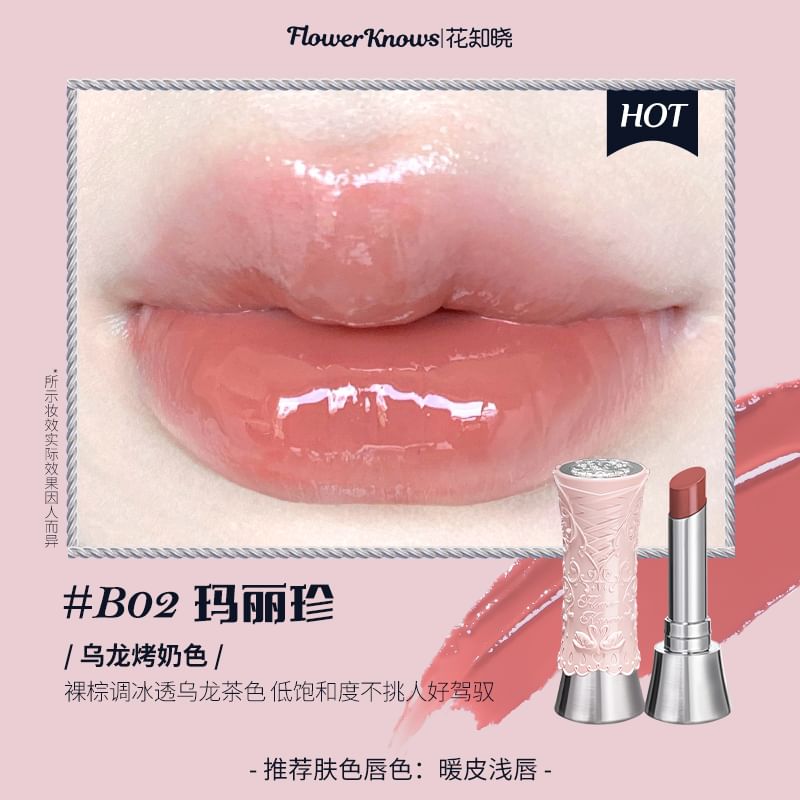 Flower Knows - Pink Swan Ballet Mirror Watery Lipstick - 3 kleuren