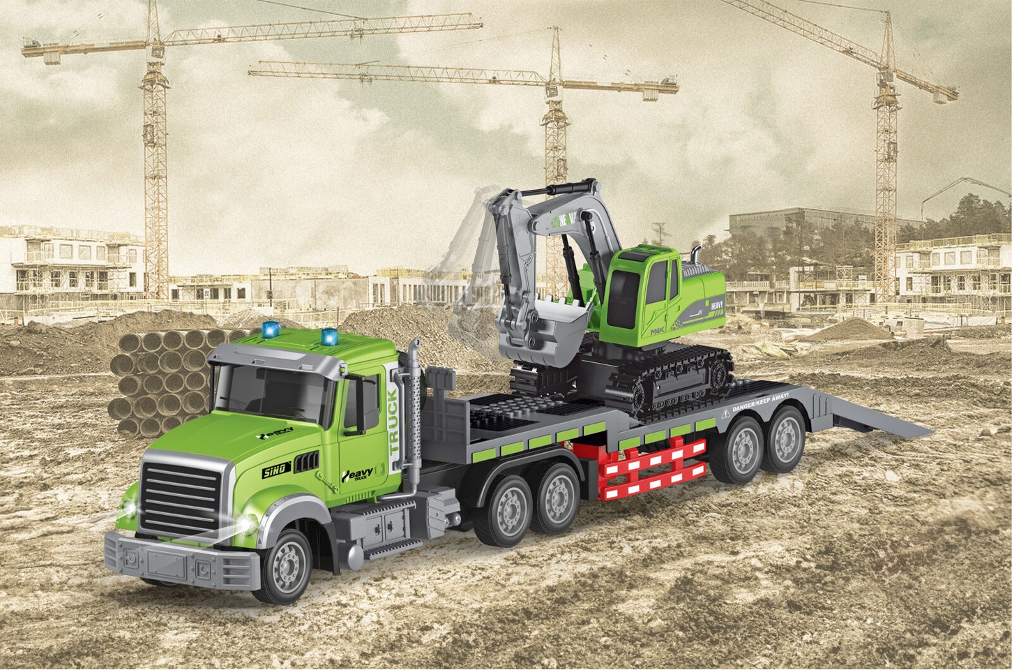 Speed Car - R/C Excavator Truck 1:12 (41522)