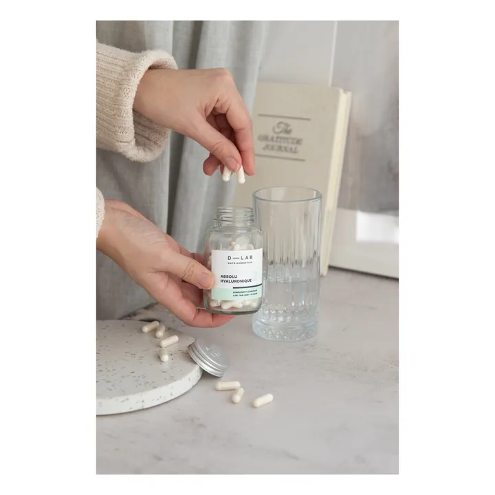 D-LAB NUTRICOSMETICS Absolu Hyaluronique repulpe la peau Complément alimentaire - 2,5 mois
