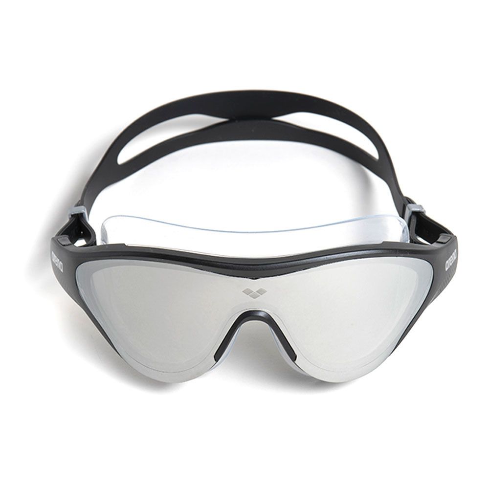 Arena THE ONE MASK MIRROR - Masque de natation silver/black/black