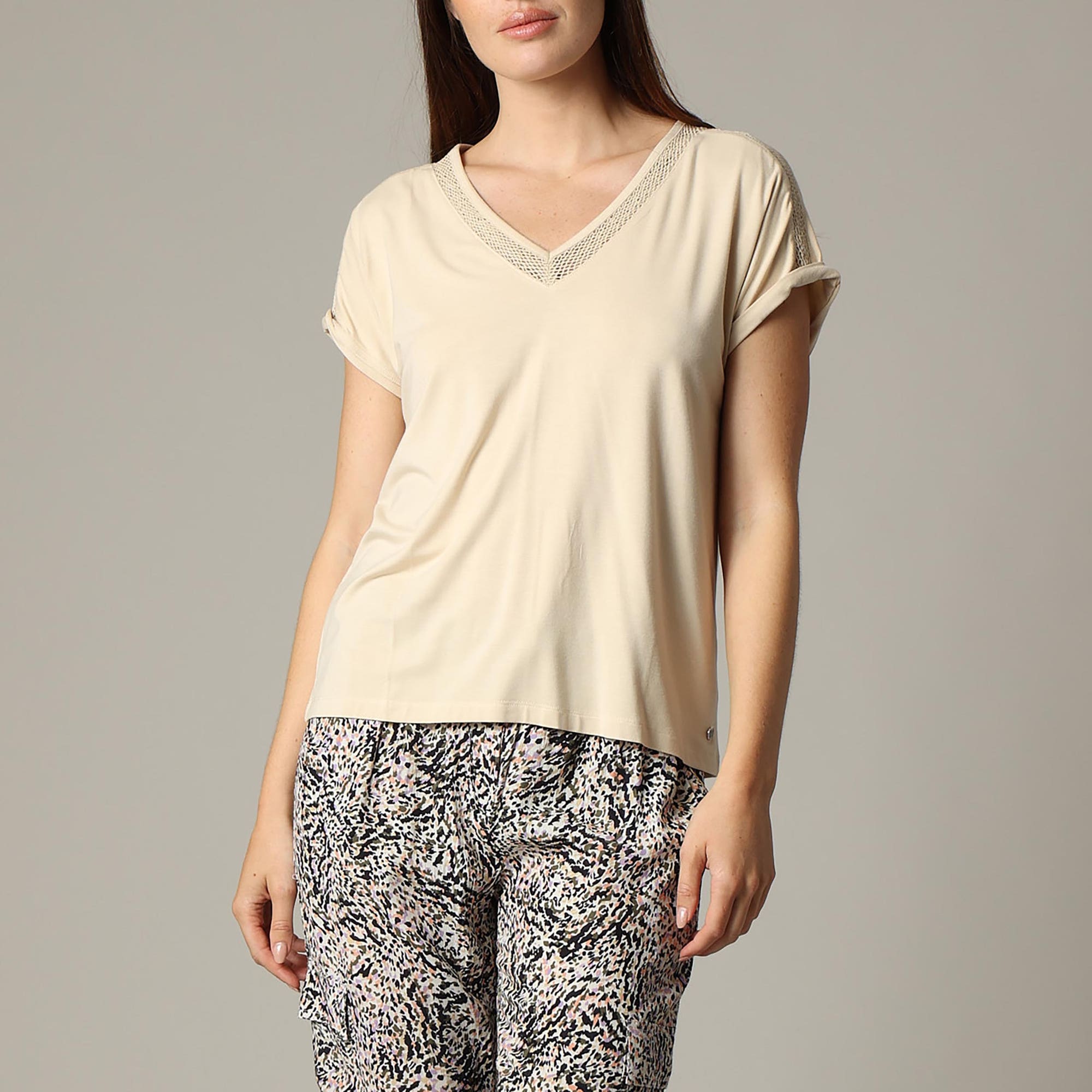 Pantalon Femme beige