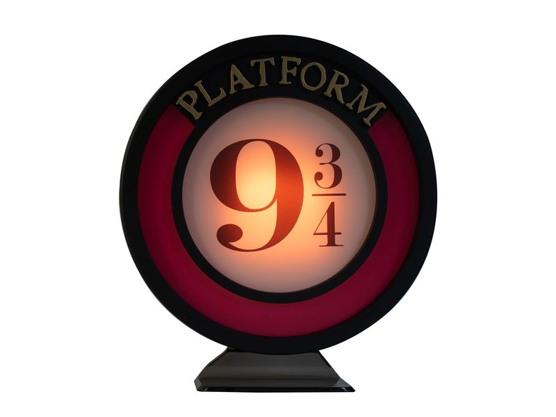 Thumbs Up! Harry Potter Lampe im Design Gleis 9 3/4 Mehrfar Fanartikel aus dem Harry Potter-Universum