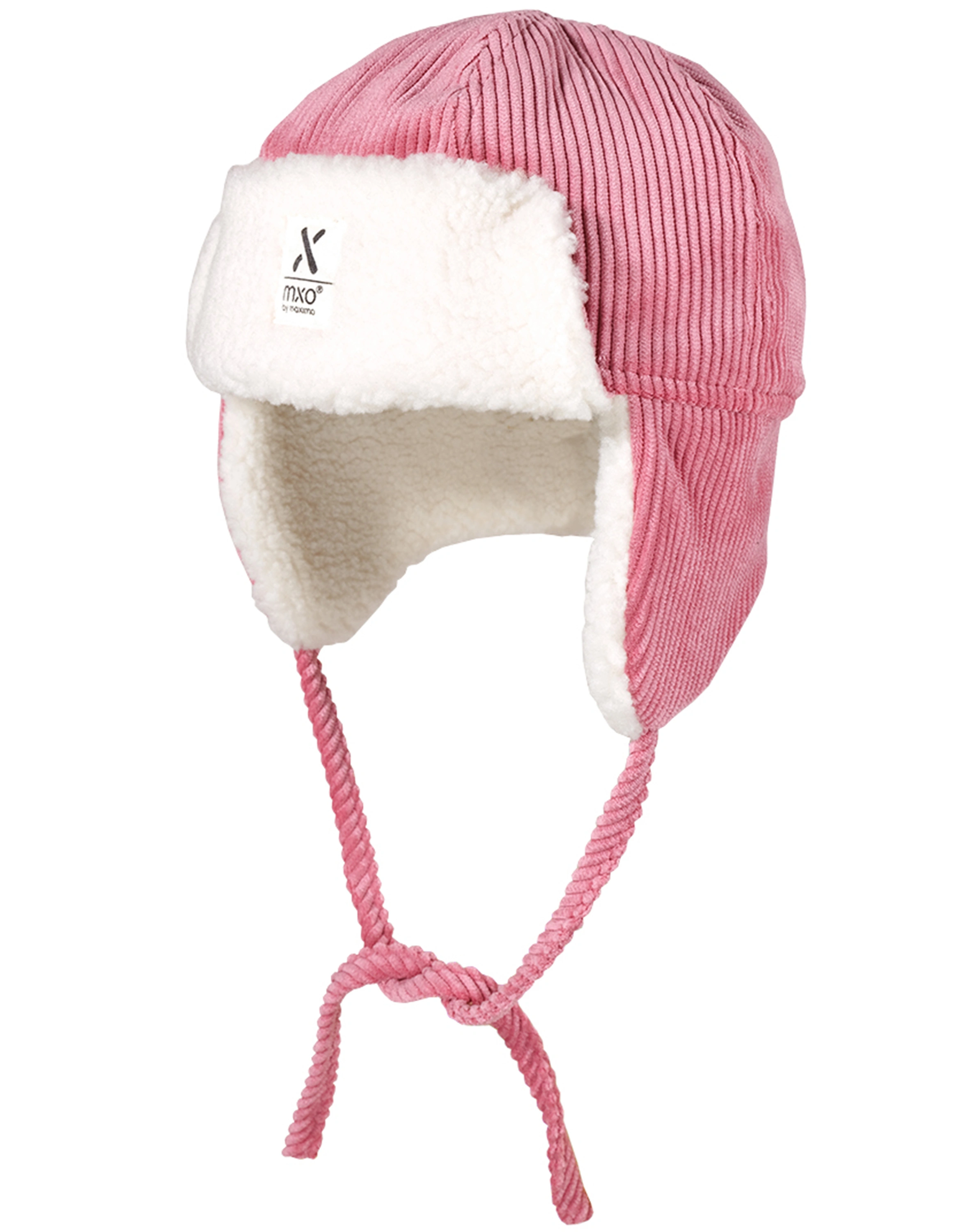 Fliegermütze PARKA in rotdorn/wollweiss