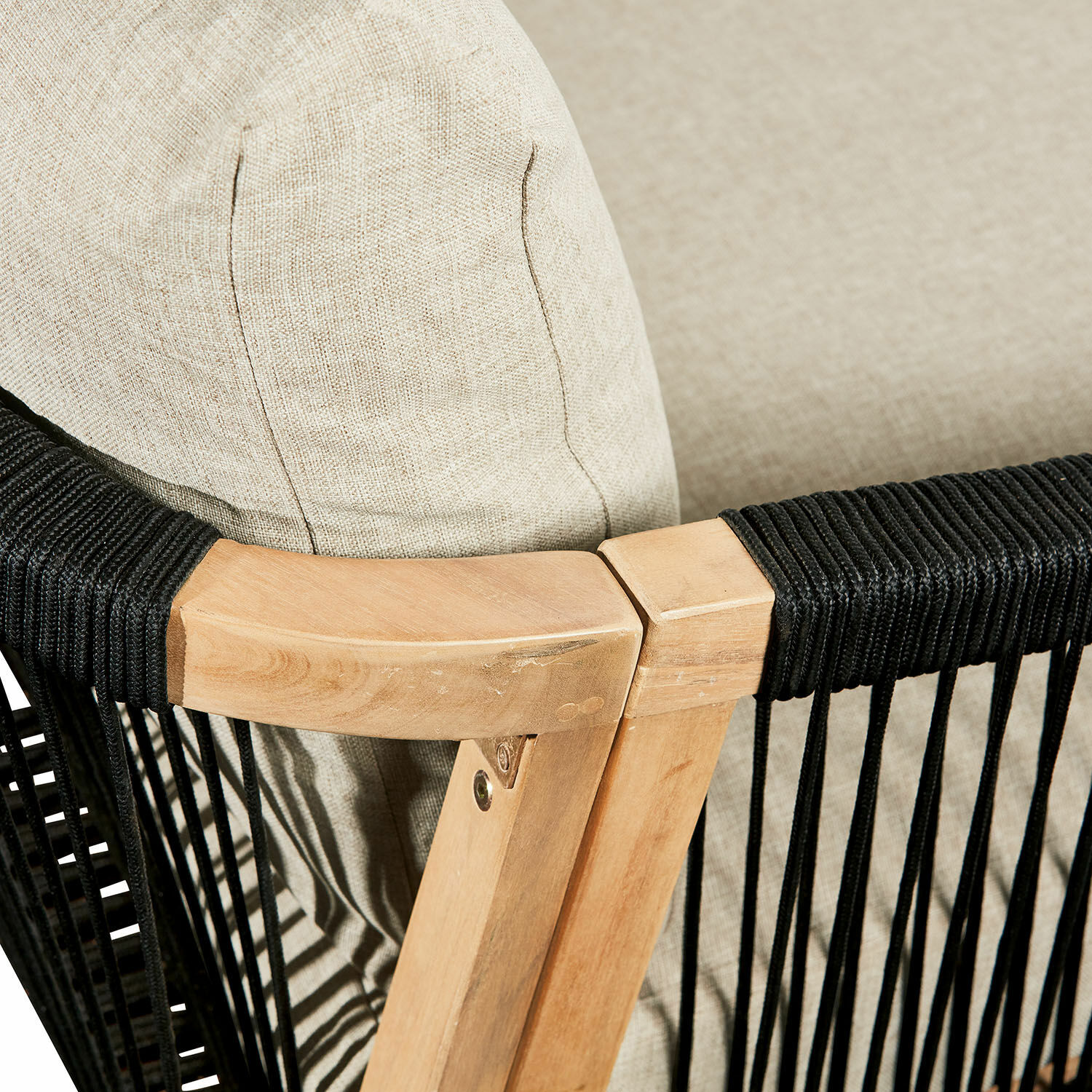 Sitzgruppe FSC®-100% Shreveport braun/beige