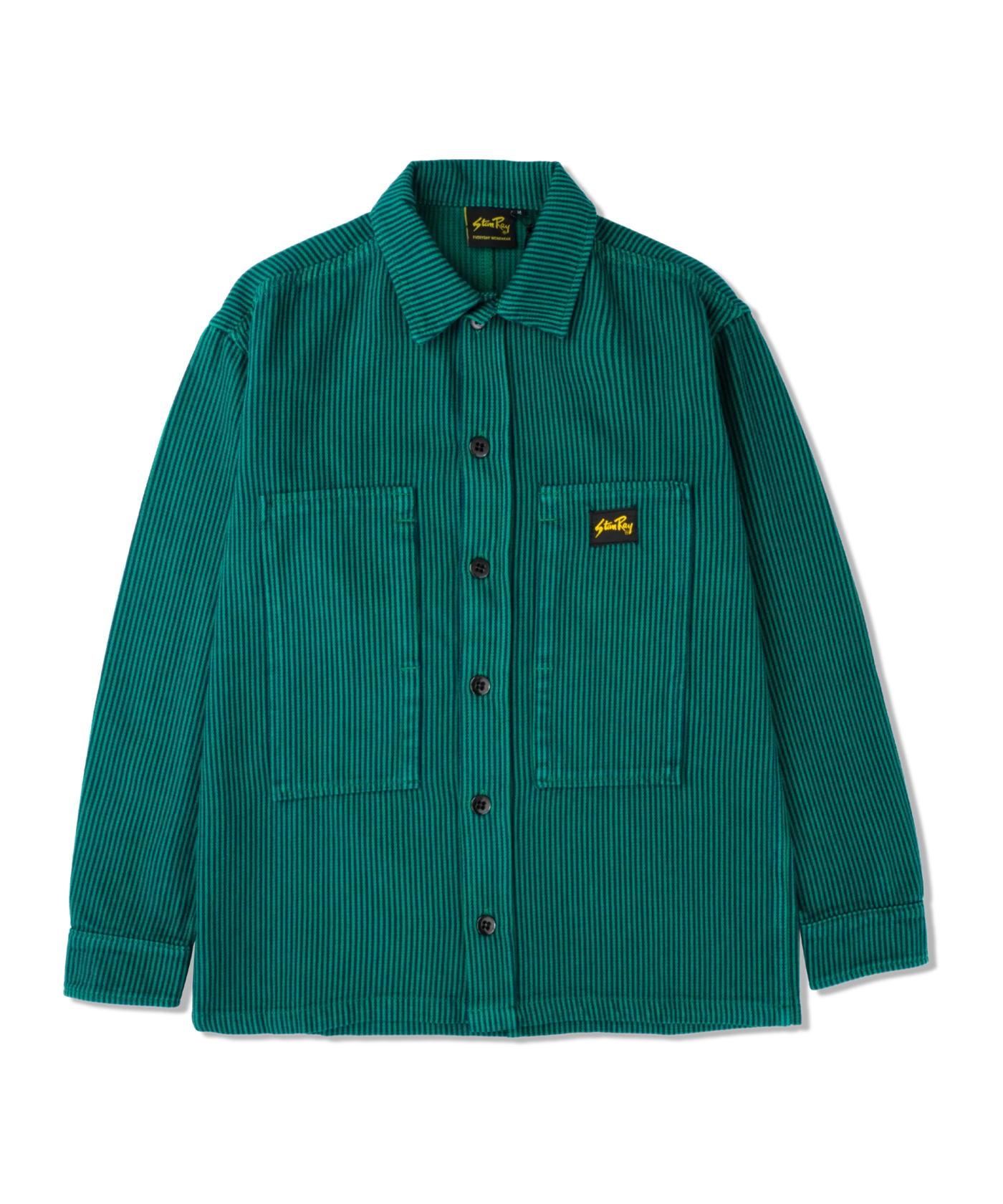 Stan Ray Prison Shirt langarm Grün
