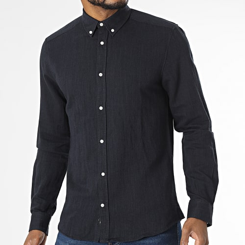 Chemise Manches Longues Arlo Bleu Marine
