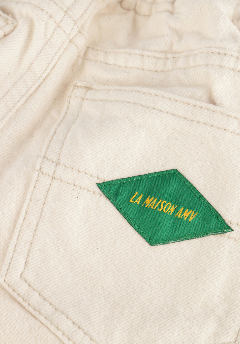 AMERICAN VINTAGE ecru american vintage slim fit jeans spywood jeans