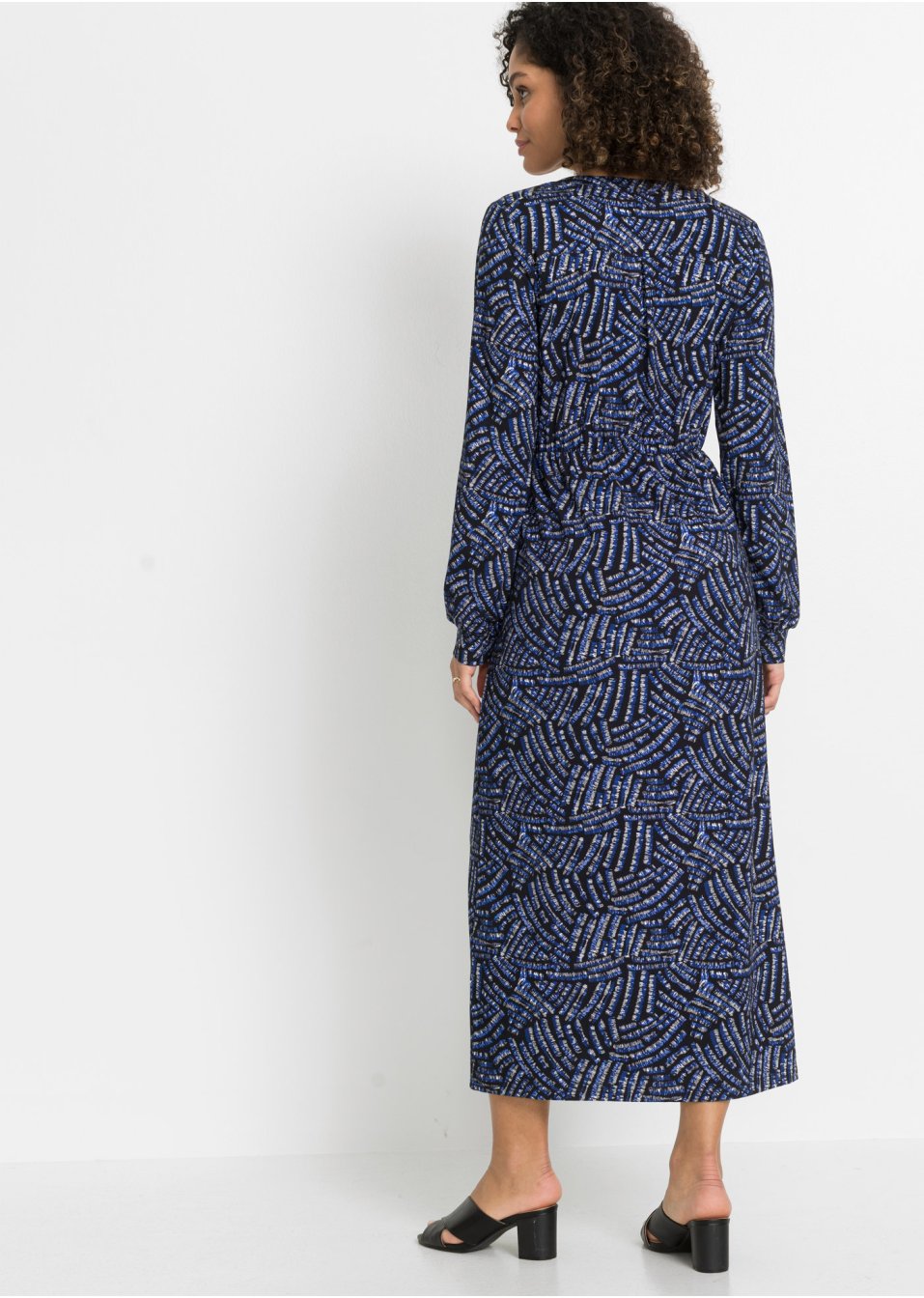 Robe longue imprimée