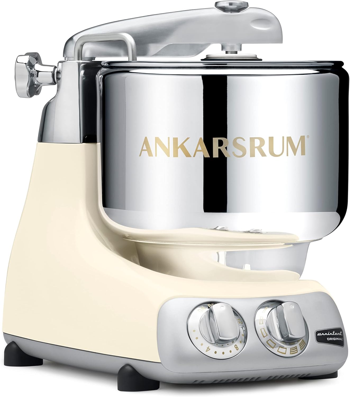 Ankarsrum 6230 CRL Assistent Original Basis Küchenmaschine, Leichte Creme