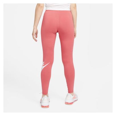 Collant Nike Sportswear Essential Archaeo Rose Blanc