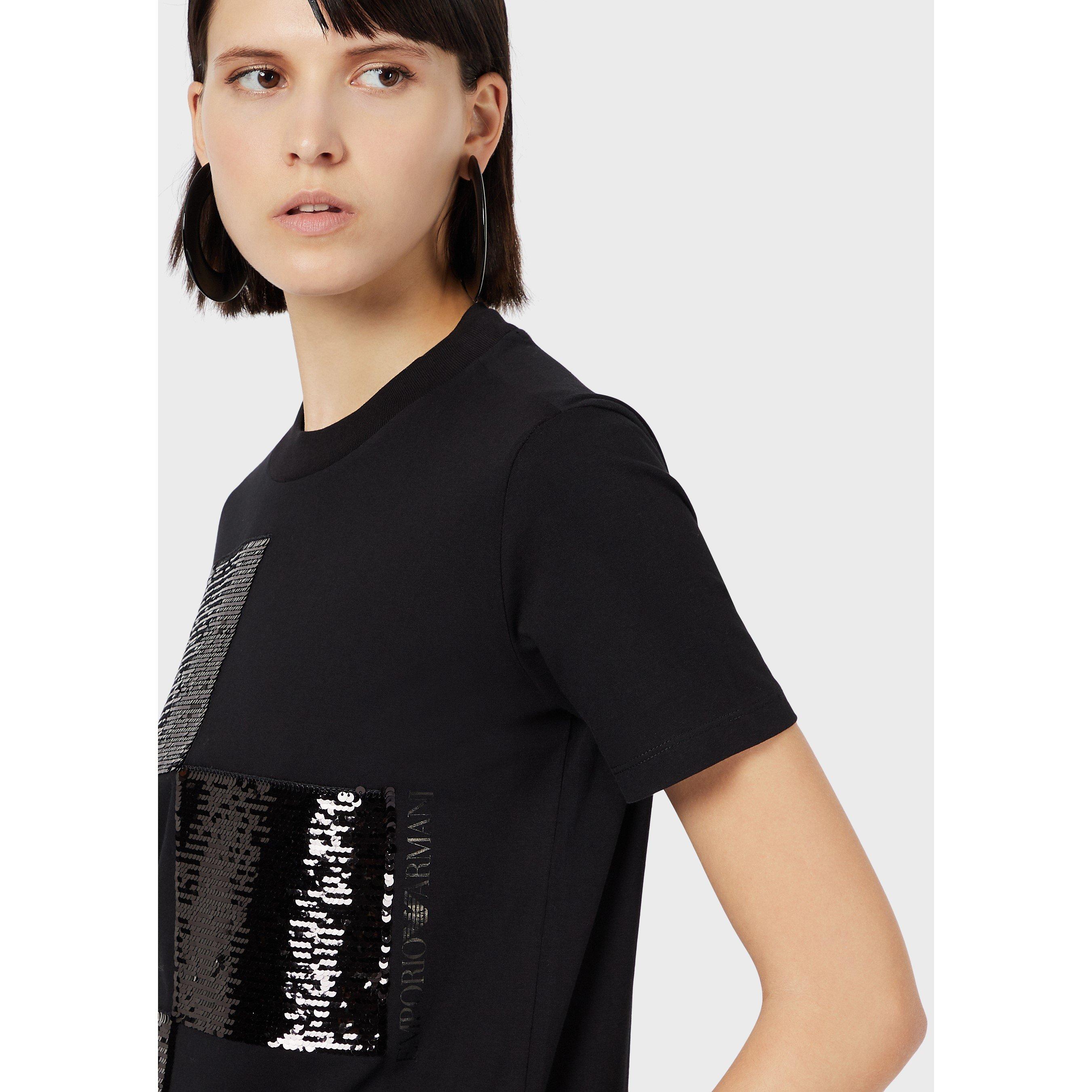 Emporio Armani Sequin T Shirt