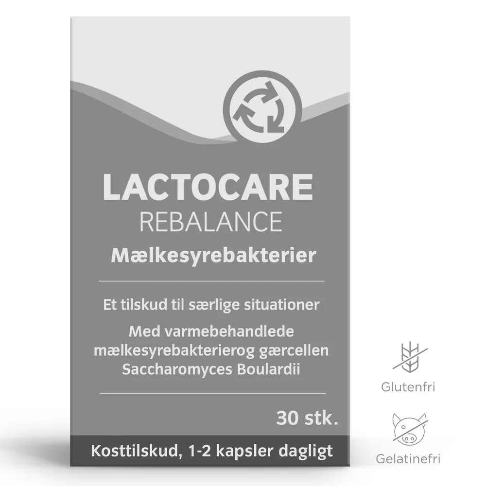 Lactocare Rebalance - 30 kapsler