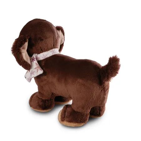 NICI Kuscheltier Dackel Skida mit Schal stehend, 27 cm