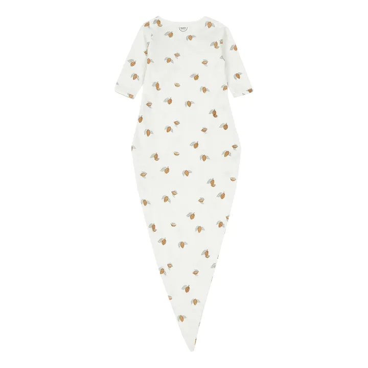 Bonjour Little Kimono de Nuit Tonka Coton Bio | Crème