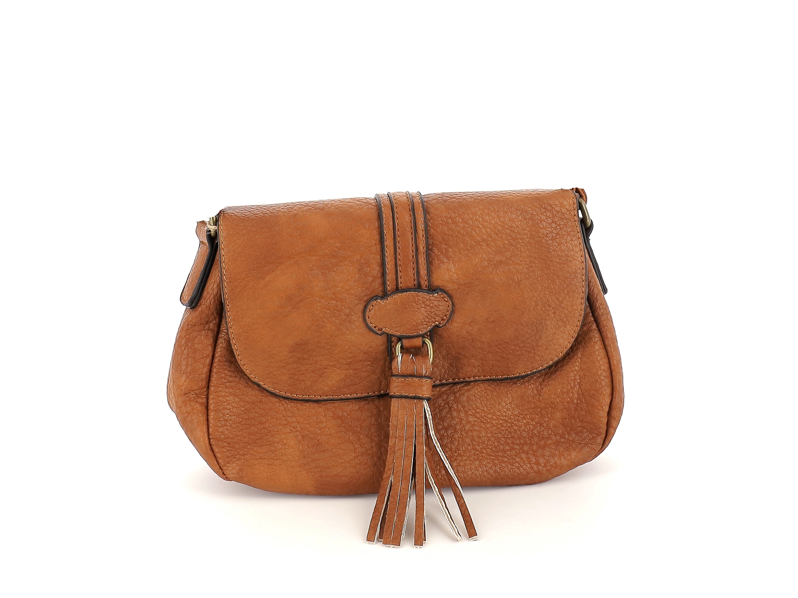 L brand-K2033 SAC Cuir Camel