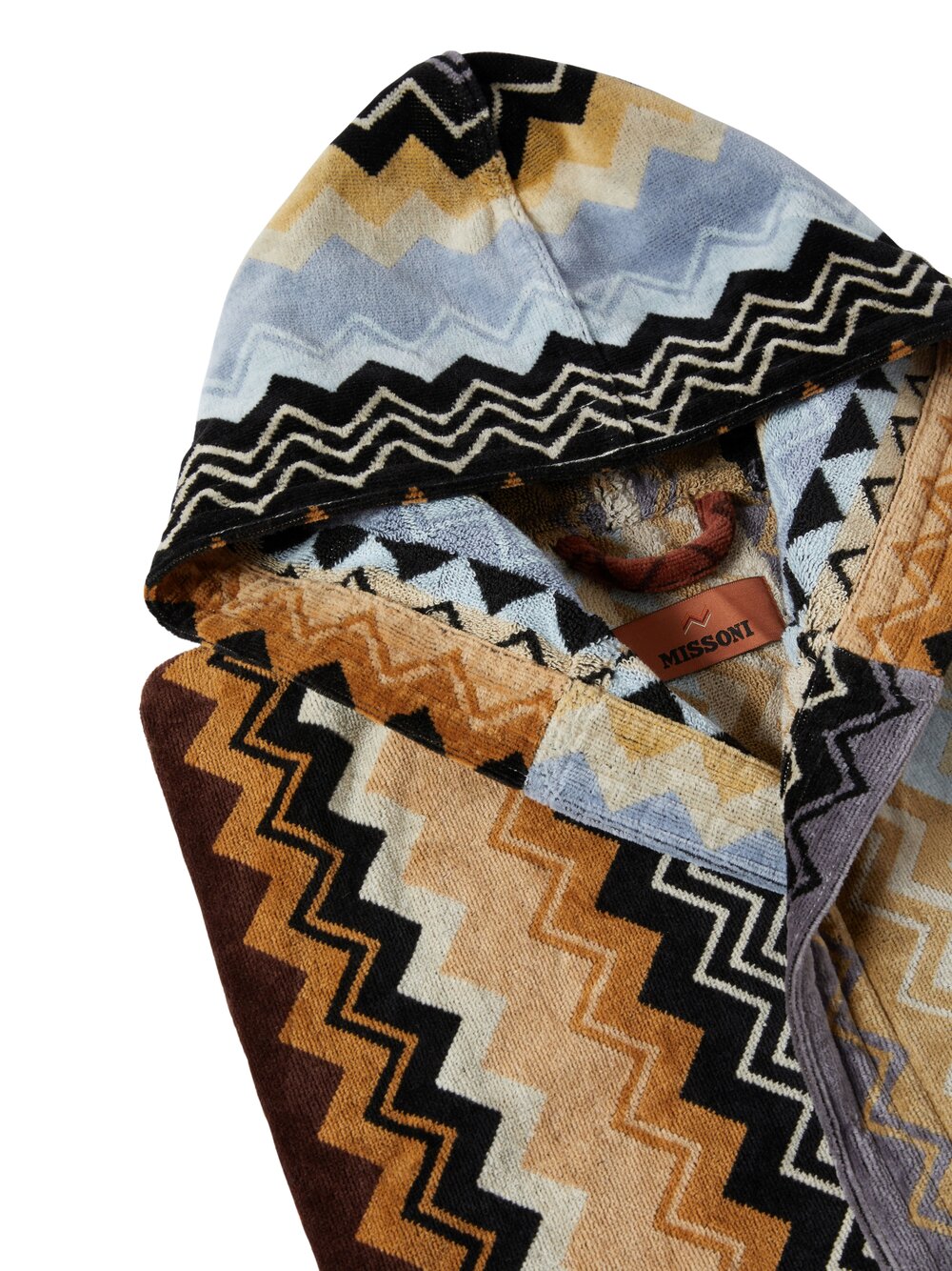 Missoni Home  Giacomo badekåbe - 160 Black Multicolor