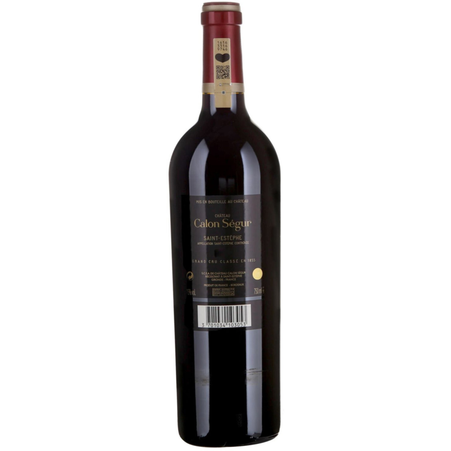 Château Calon-Ségur Saint-Estèphe AC 3ème Cru Classé -75cl