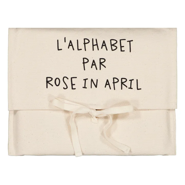 Rose in April Abécédaire version française | Ecru