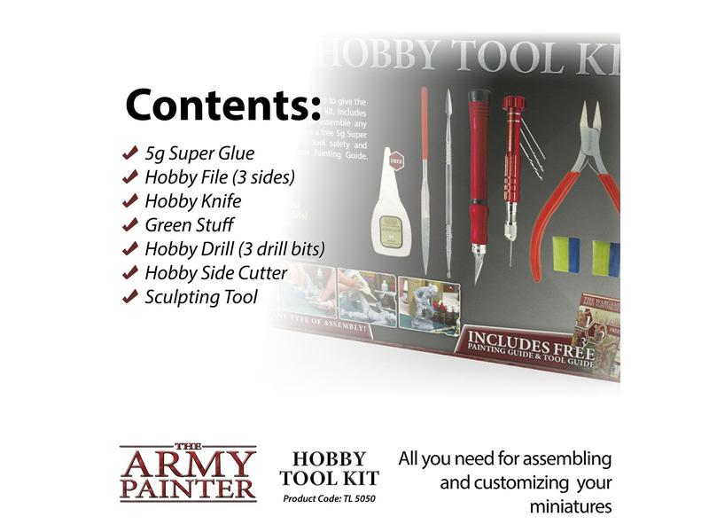 The Army Painter Werkzeug Hobby Tool Kit Starter-Set mit allen essentiellen Werkzeugen für den Modellbau