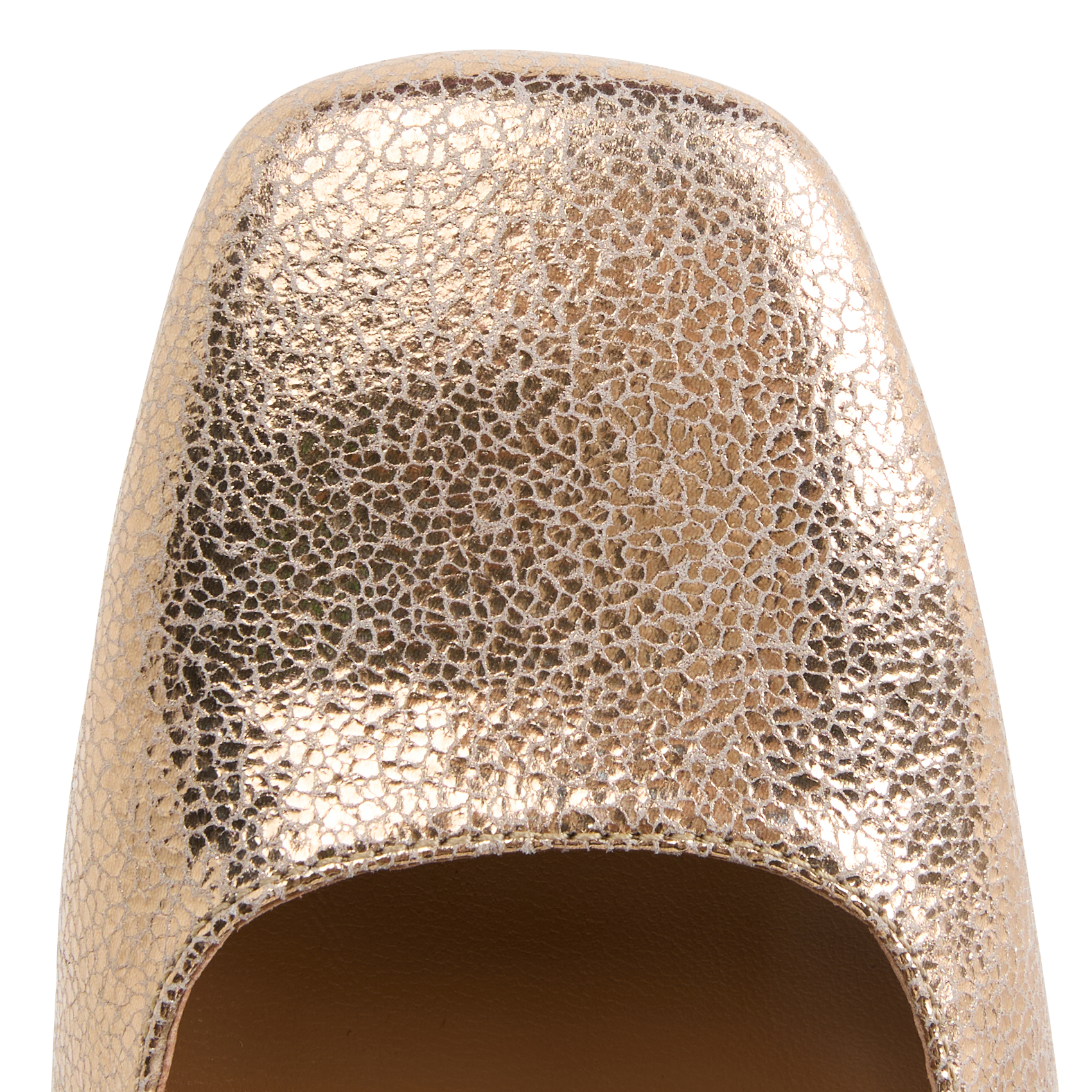BECCA - Escarpins en cuir | Doré