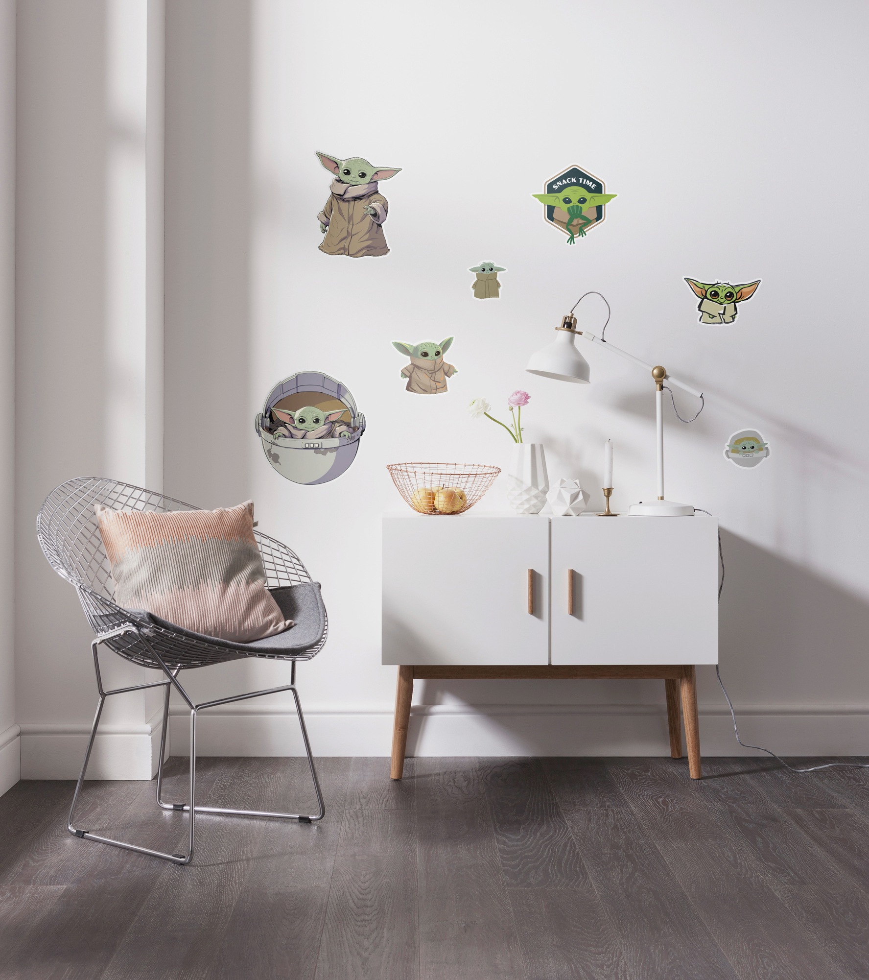 Komar Wandtattoo »Star Wars The Child Cluster - Grösse 50 x 70 cm« selbstklebend, Wandsticker, Kinderzimmer
