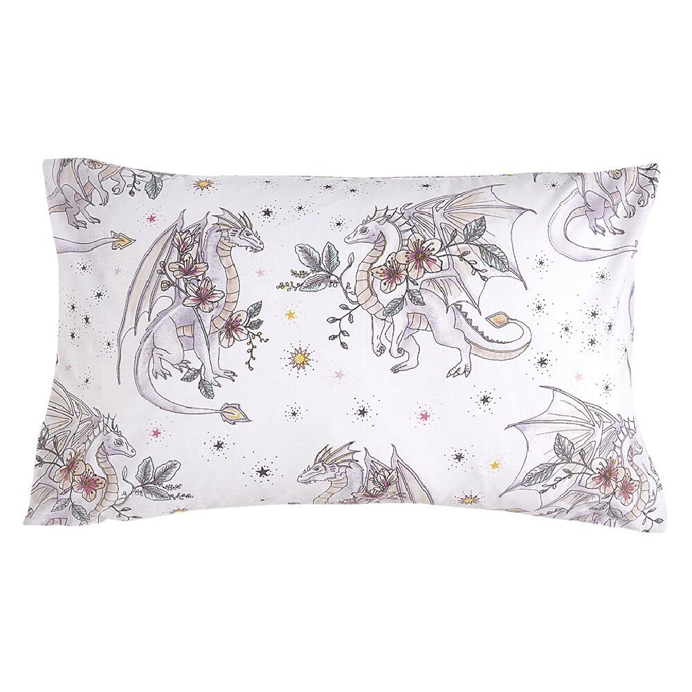 Taie d'oreiller x2 coton 50x70cm (plusieurs modèles)