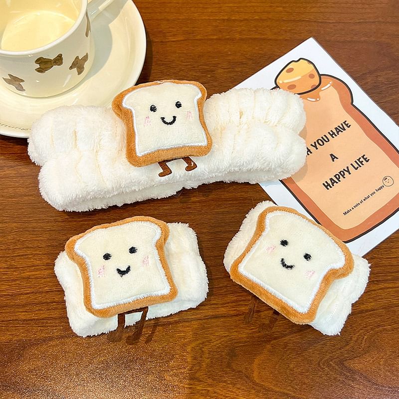 Coolkiss - Toast / Rijstbal Gezichtsreiniger Hoofdband / Polsband / Set