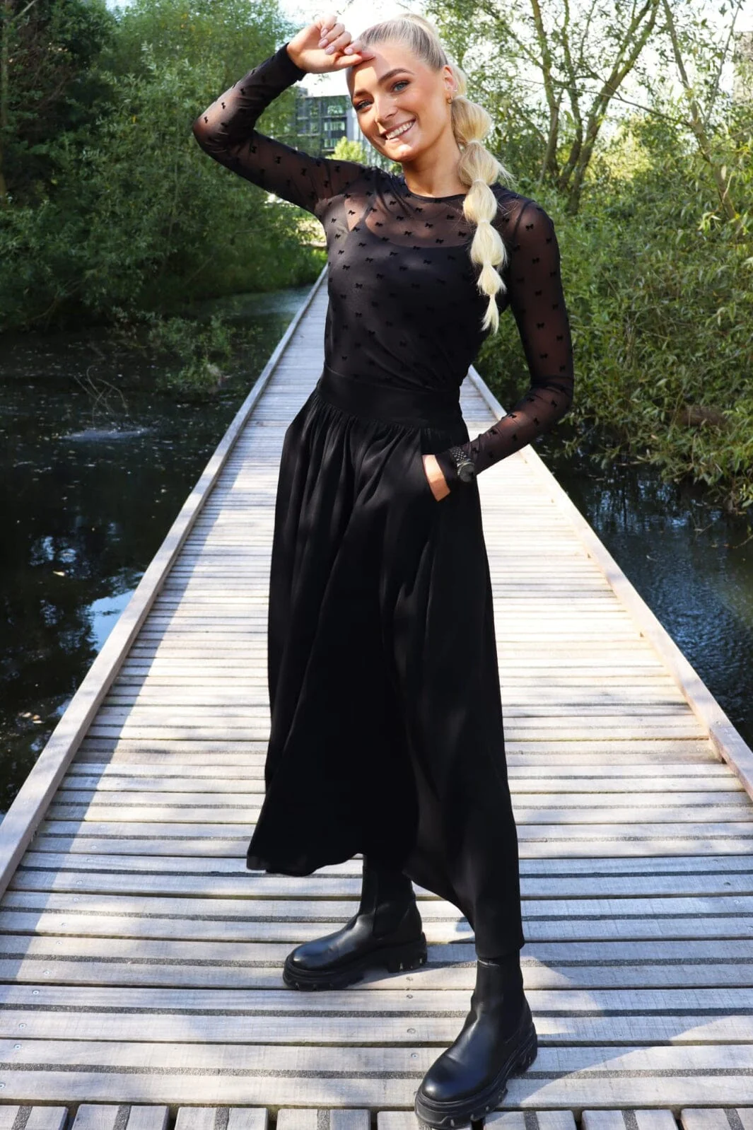 Liberte Frede-Long-Skirt 22112