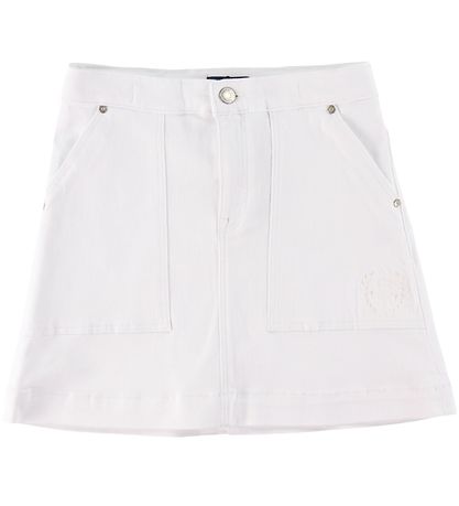 GANT Rock - Denim - Twill mit aufgesetzten Pocket - Weiß