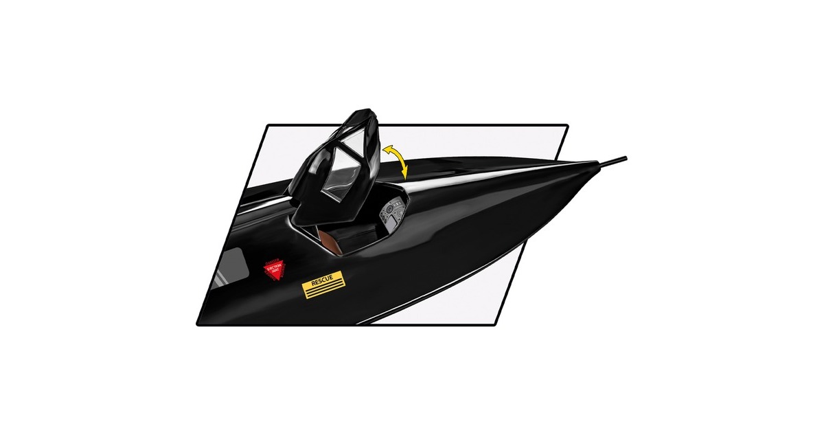 COBIArmed Forces - Lockheed SR-71 Blackbird Constructiespeelgoed  (COBI-5891)