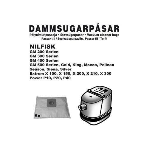 Champion Dammpåsar Nilfisk, 5st
