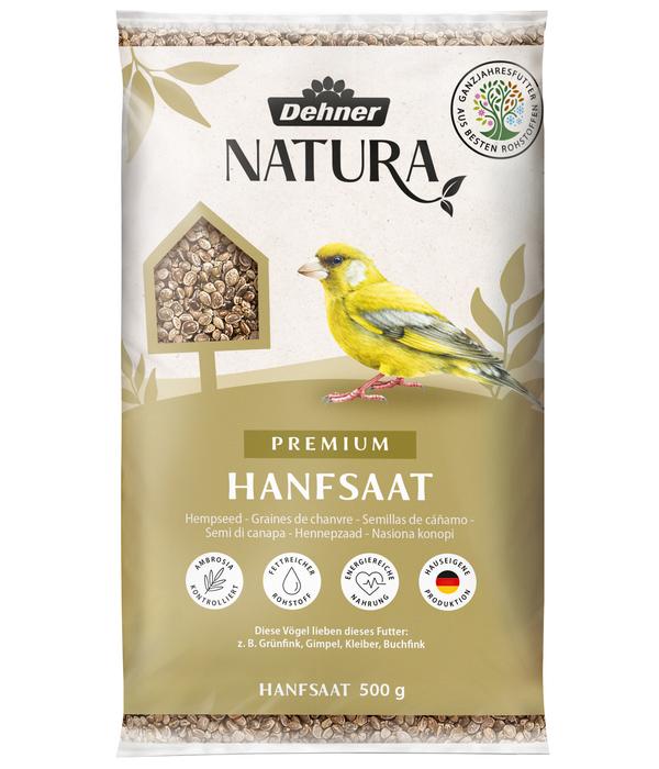 Dehner Natura Premium Wildvogelfutter Hanfsaat