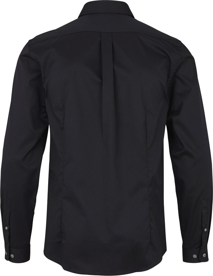 Lindbergh Skjorte med stretch Sort