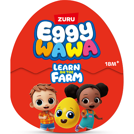 Eggy wawa bath time - large- assorteret