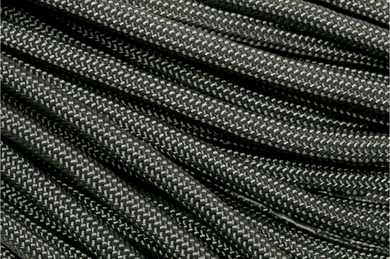 Knivesandtools 550 paracord type III, kleur: charcoal grey, 25 ft (7,62 m)