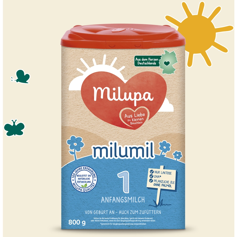 Milupa Anfangsmilch Milumil 1 800 g ab der Geburt
