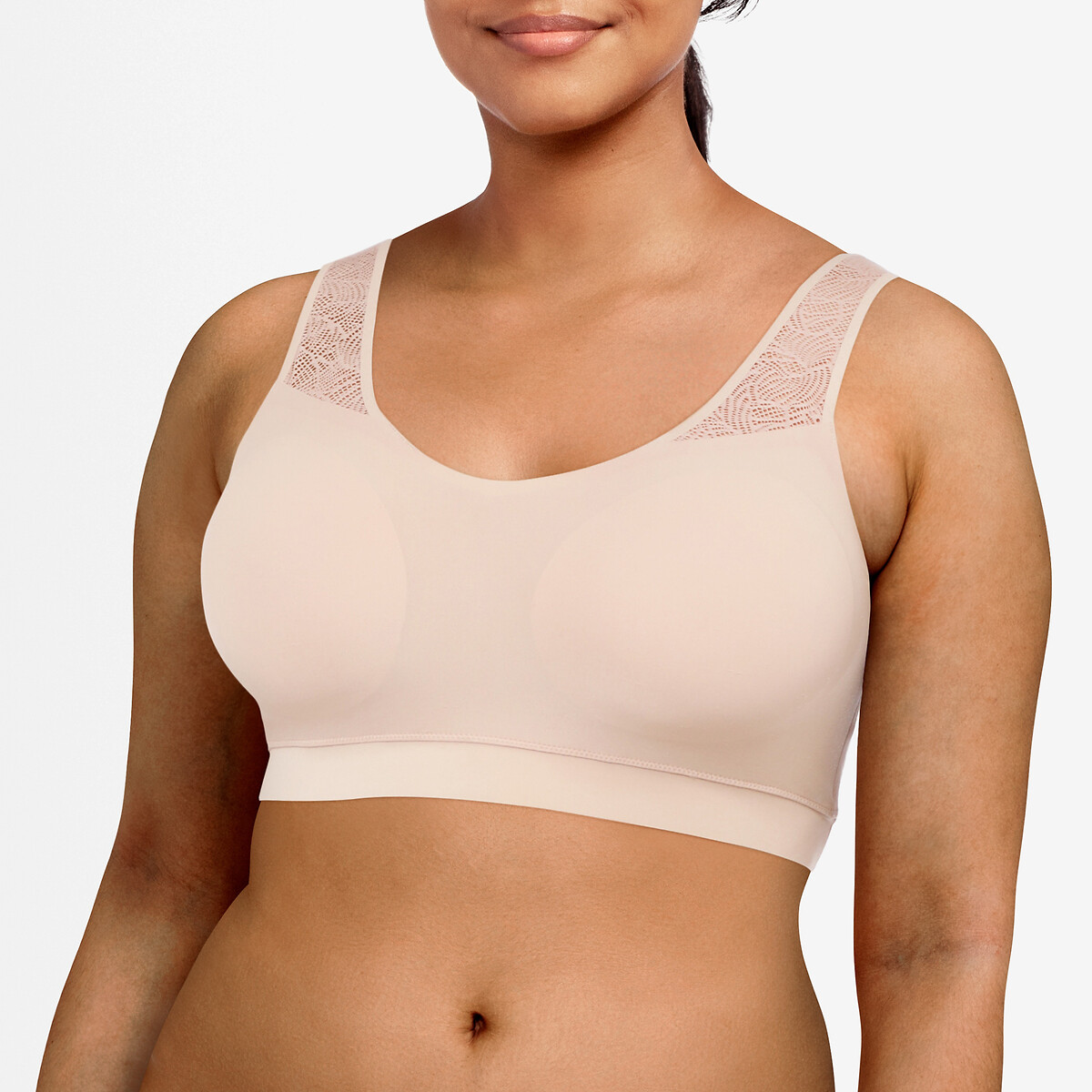 CHANTELLE<br>Bustier com renda e bojo Softstretch