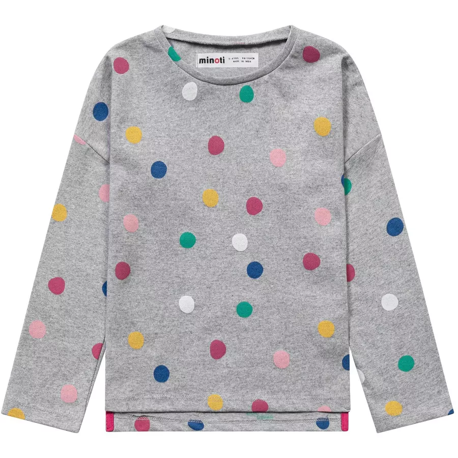 MINOTI 3er-Pack Longsleeves Hellrosa