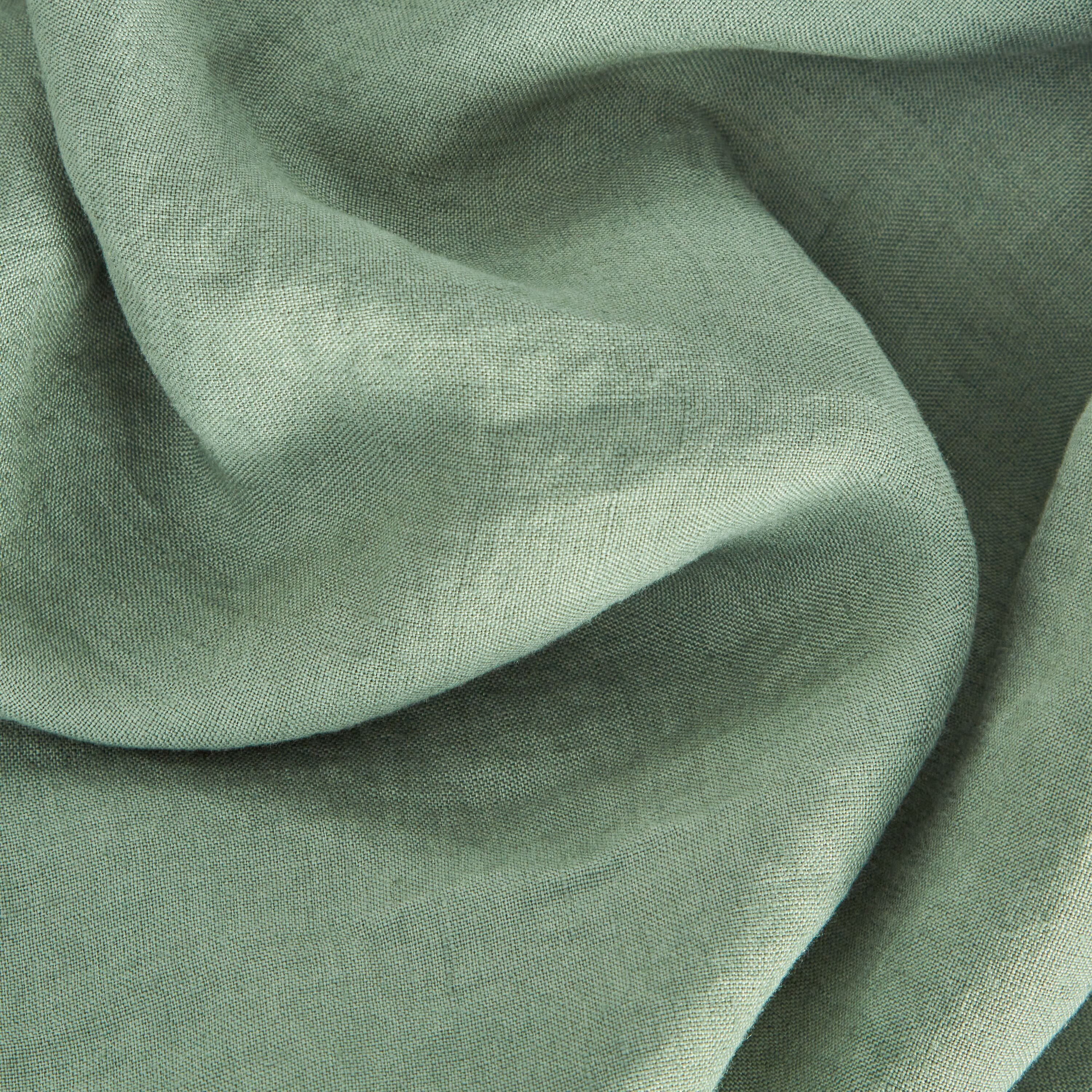 ZARA Fertigvorhang blickdicht - Dunkelgrün / B: 140.0 cm x H: 270.0 cm